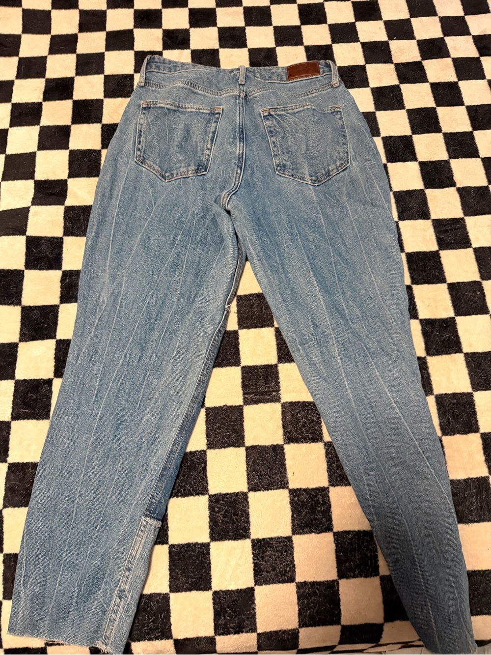 Hollister Light Blue Straight-Leg Women's Jeans